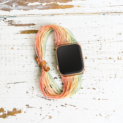 Rainbow Sherbet Boho Band | Waterproof and Comfortable